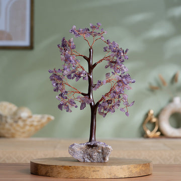Amethyst Crystal Tree - 300 Beads (12 Inch)