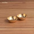 Brass Engraved Pooja Thali Set