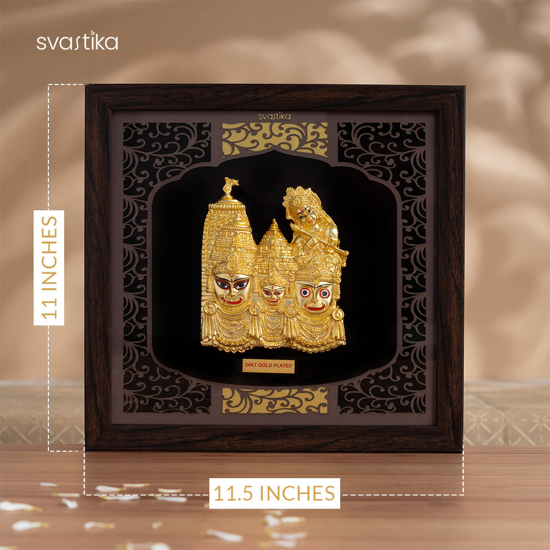 Jagannath Puri 3D Wall Frame
