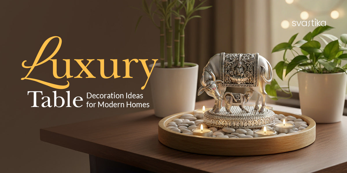 Luxury Table Decoration Ideas for Modern Homes