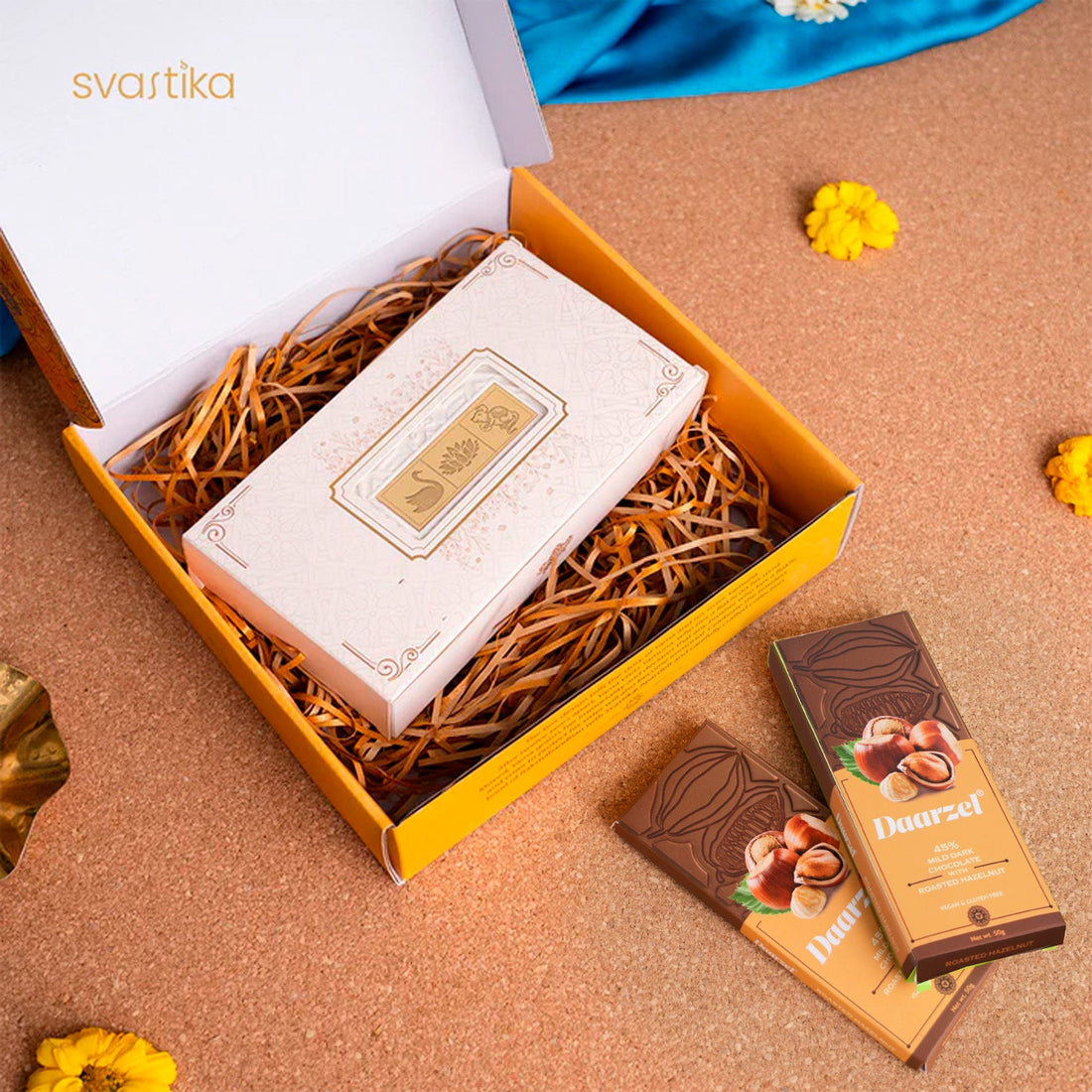 Svastika Ganesh Lakshmi Saraswati Pocket Temple Gift Hamper