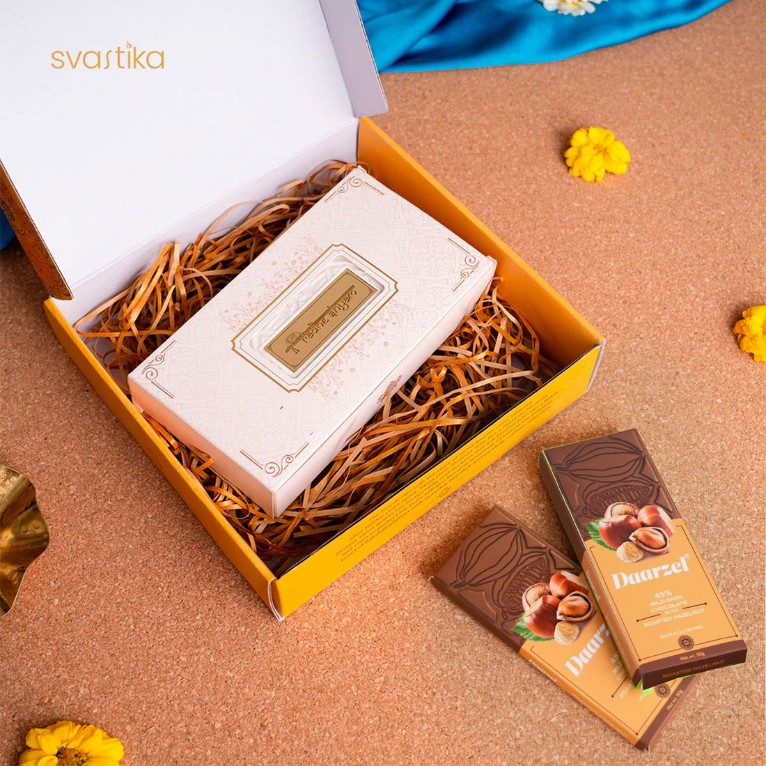 Svastika Radha Krishna Pocket Temple Gift Hamper