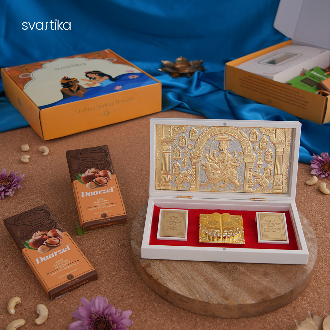 Svastika Nav Durga Pocket Temple Gift Hamper