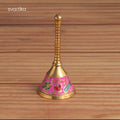 Brass Engraved Pooja Thali Set 