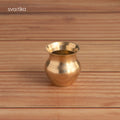 Brass Engraved Pooja Thali Set 