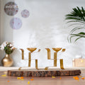 Swastika Symbol Diyas (Set of 2)