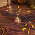 Brass Meenakari Pooja Thali 