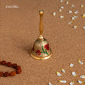 brass meenakari ghanti