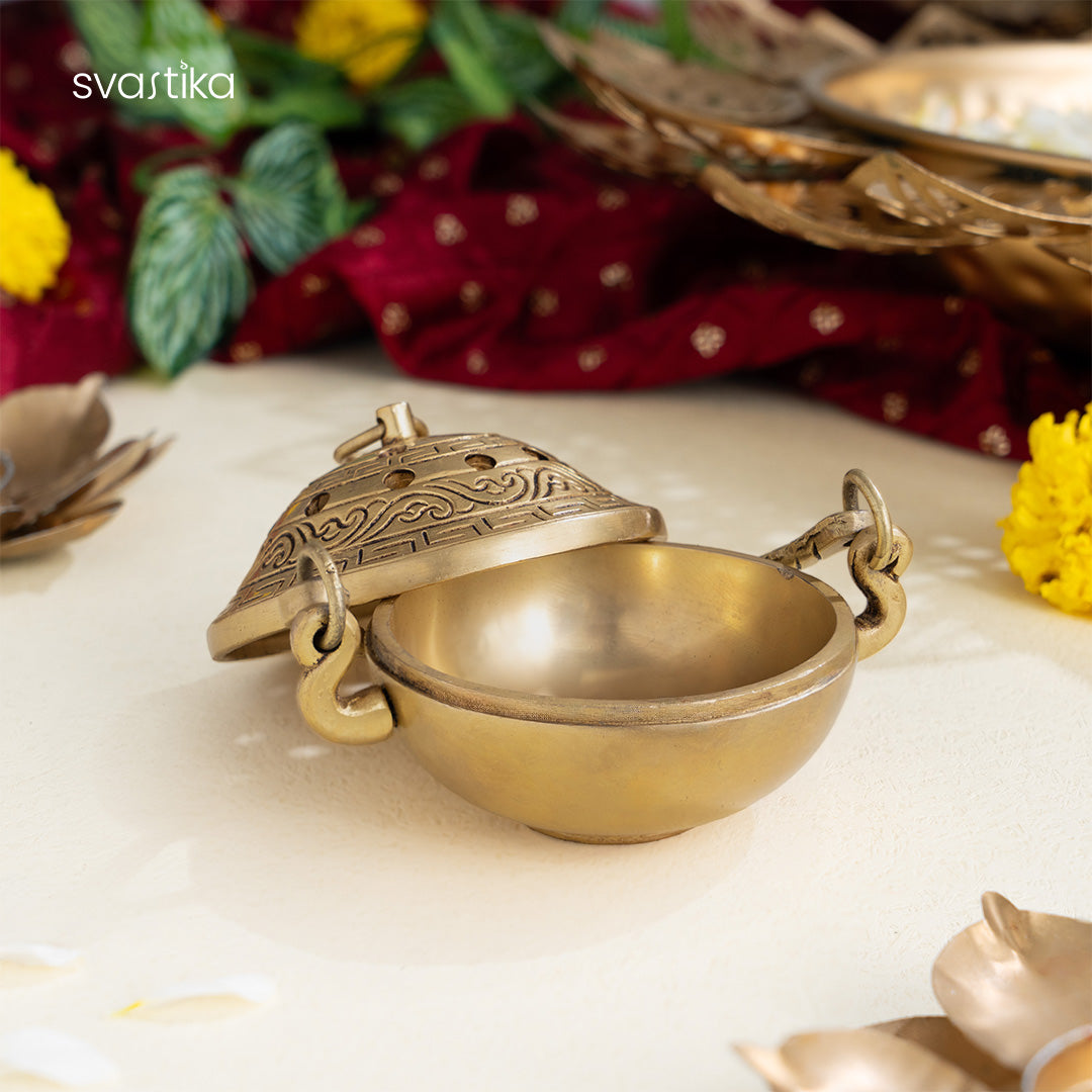Brass Loban Burner 