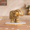 Brass Elephant idol
