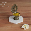Divine Lakshmi brass Diya 