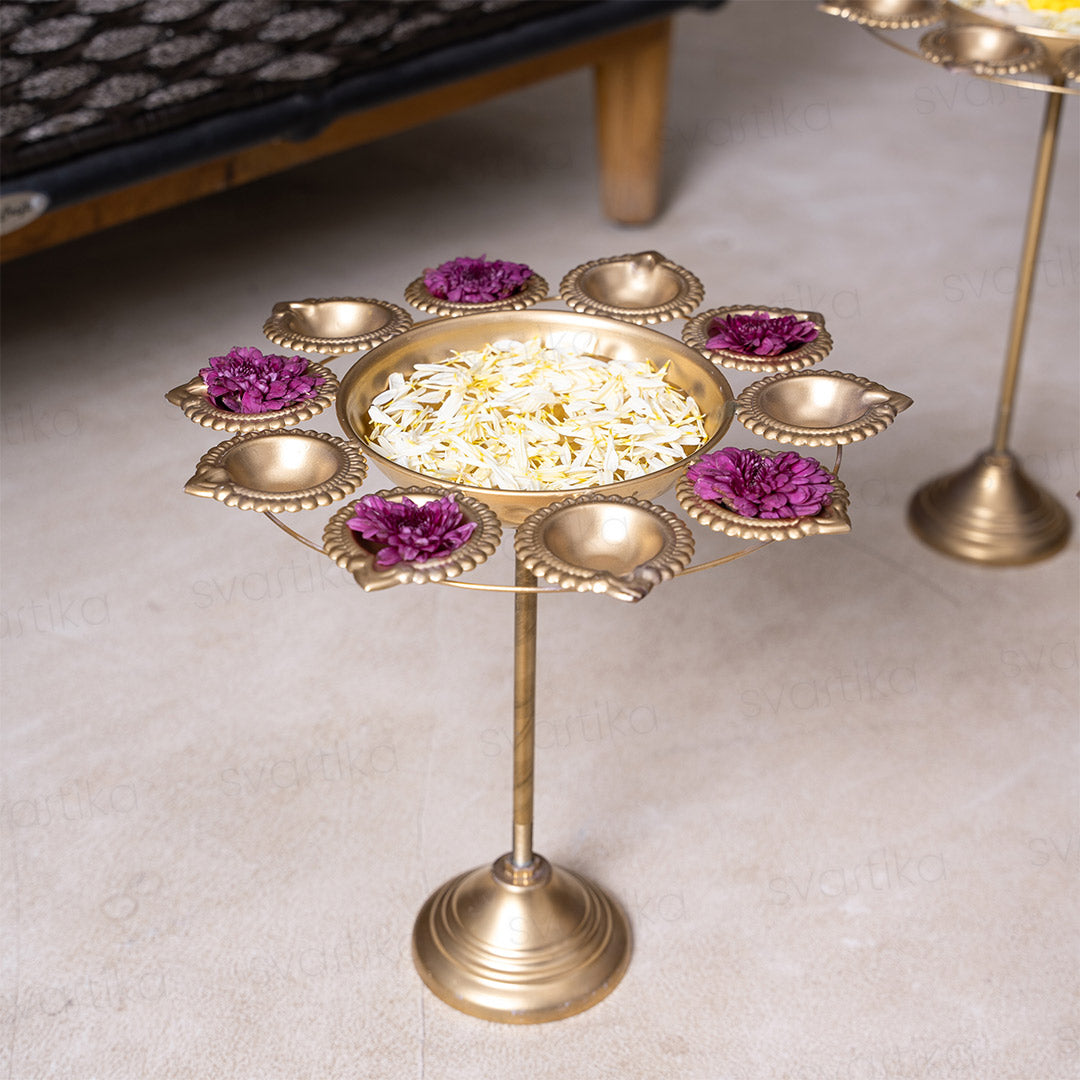  Diya Flower Urli 