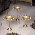  Diya Holder Flower Urli (Set of 3) 
