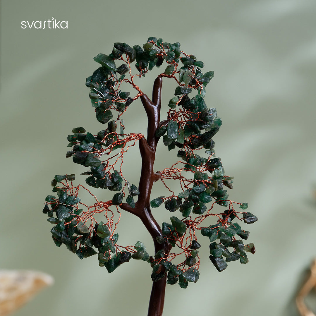 Green Jade Crystal Tree for home