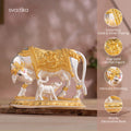 Kamdhenu Cow with Calf statue