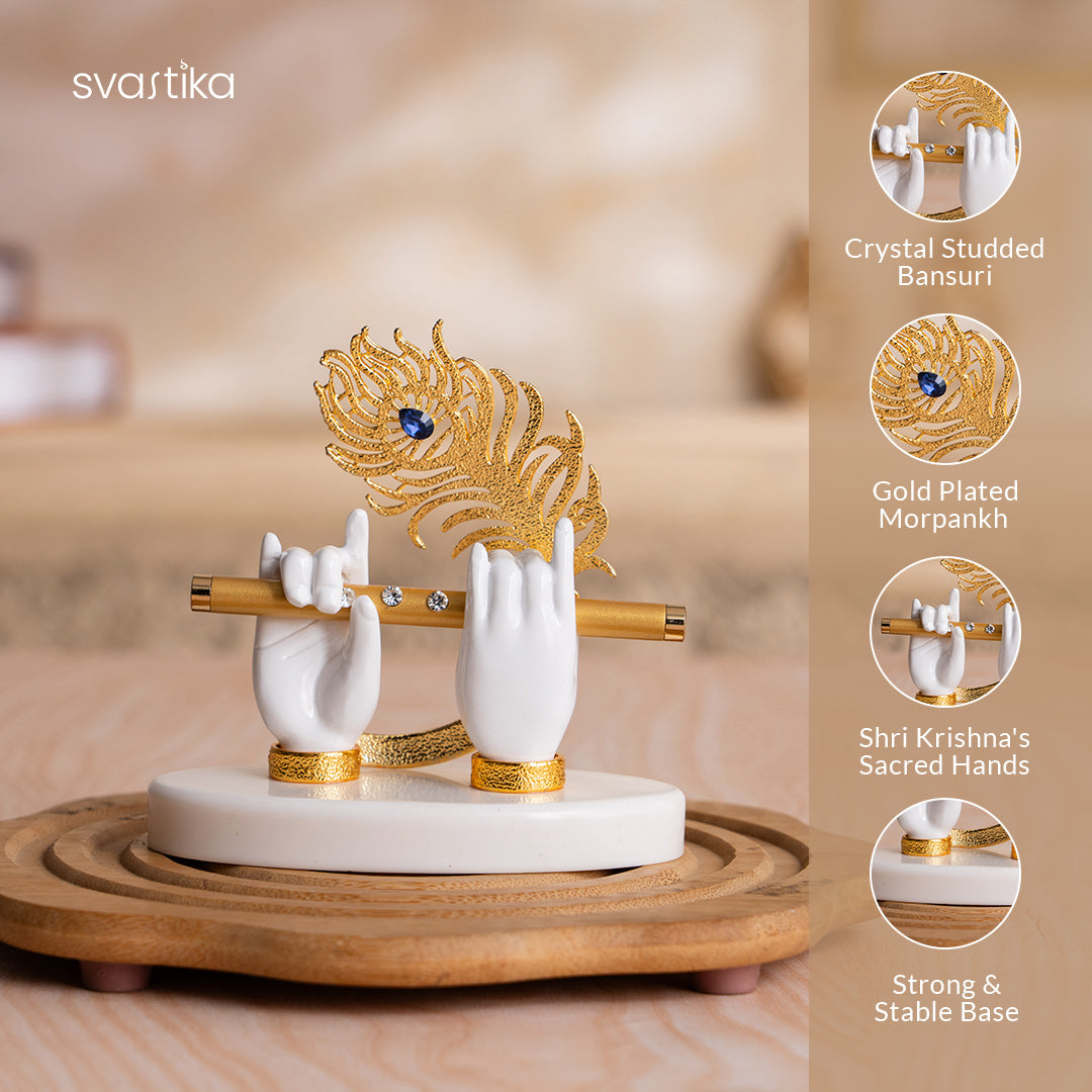 Krishna's Divine Hands Idol 