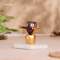 Lord Jagannath Murti - Gold Plated (2.75 Inch)