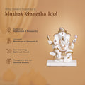 white marble ganesh statue​