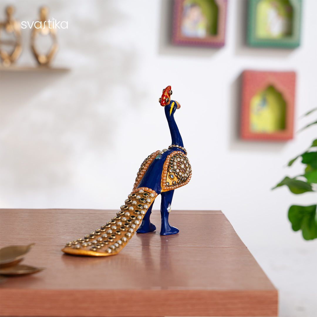 home decor Peacock Statue