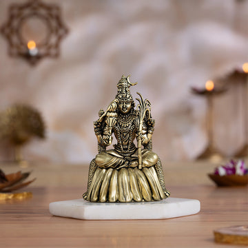 Brass Rajarajeshwari Idol (4 Inch)