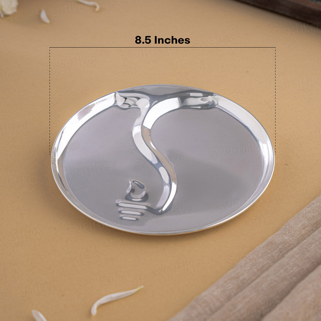 german silver pooja thali​