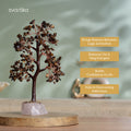Tiger Eye Stone Crystal Tree for home