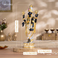 Tirupati Balaji (Venkateswara) Idol - Gold & Silver Plated