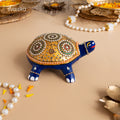 Meenakari Tortoise Statue for home decor
