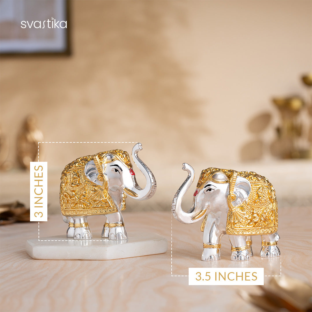 TrunkUp Elephant Pair 