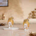 TrunkUp Elephant Pair 