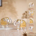 TrunkUp Elephant Pair 