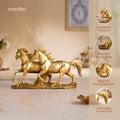 Vintage Running Horse Statue 