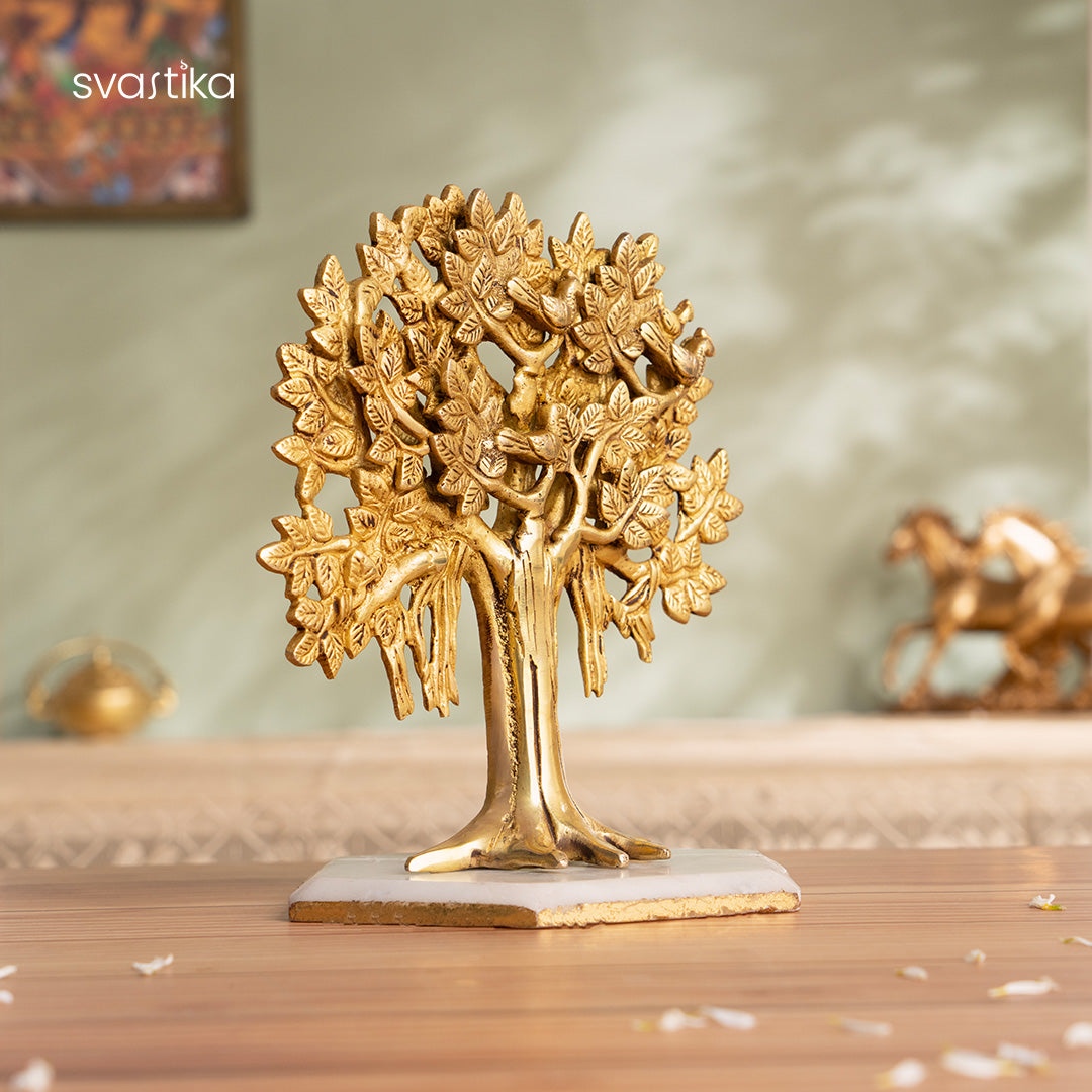 Brass Kalpavriksha Tree for vastu