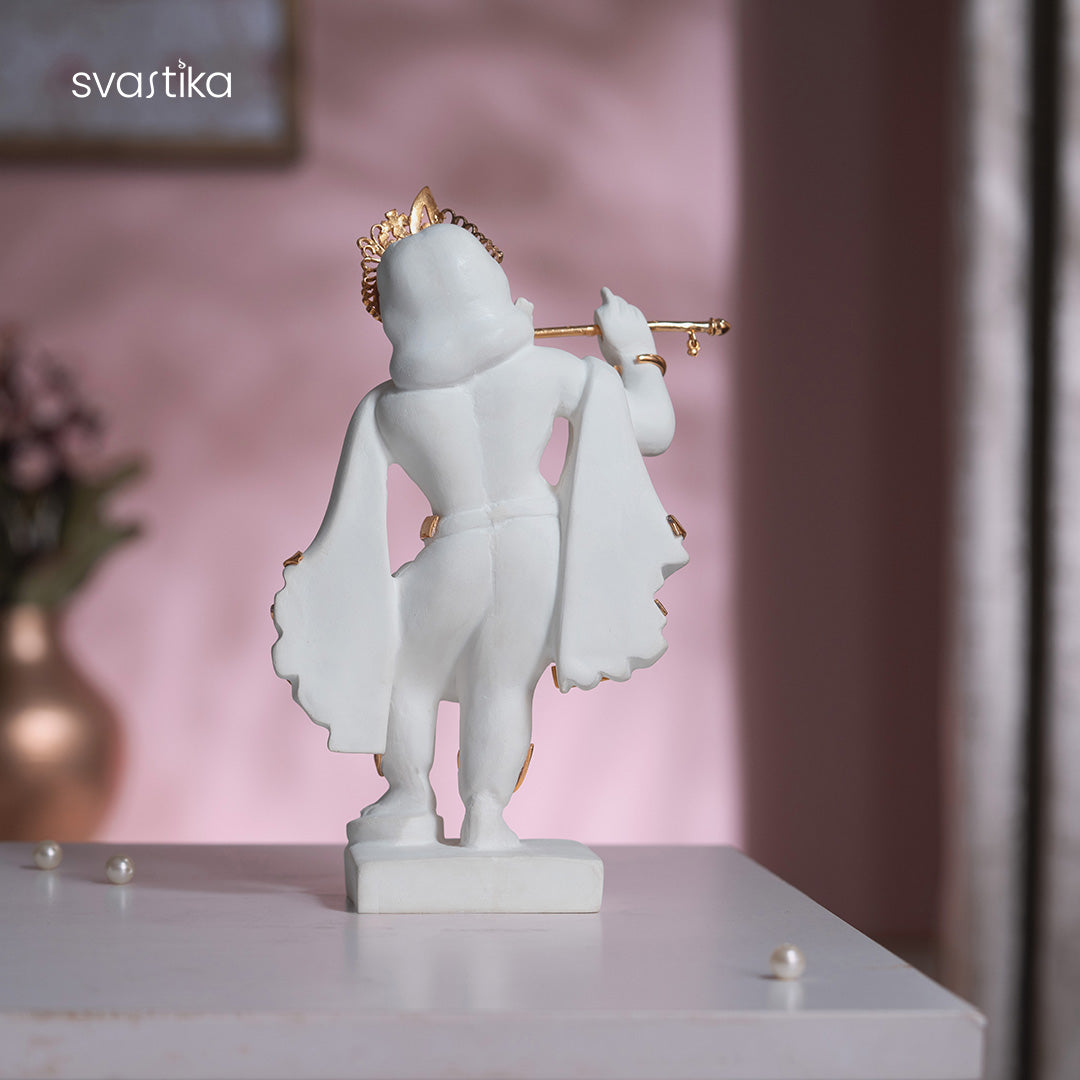 Lord Krishna statue Playing Flute 