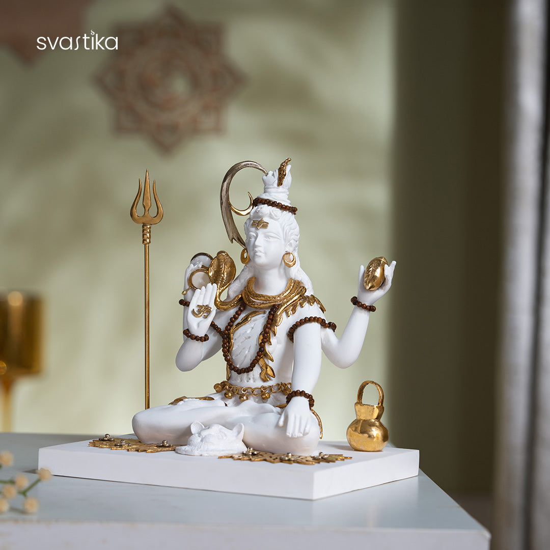 Shiva idol With Trishul 